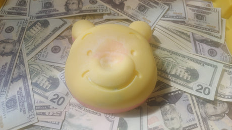 Giant Winnie the Pooh Inspired Cash Wax Melt