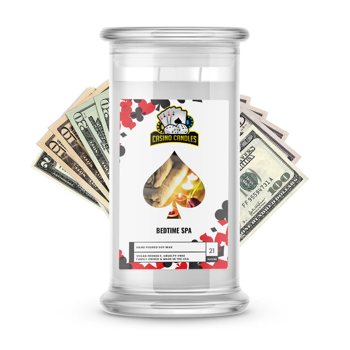 Bedtime Spa | Cash Casino Candles