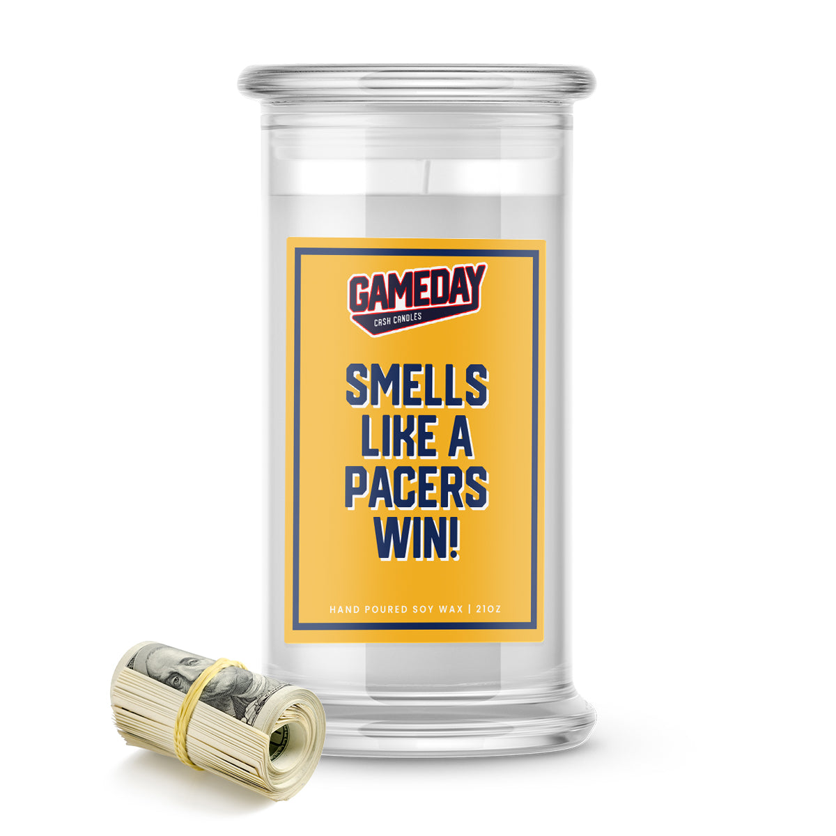 Indiana Pacers Game Day Cash Candles