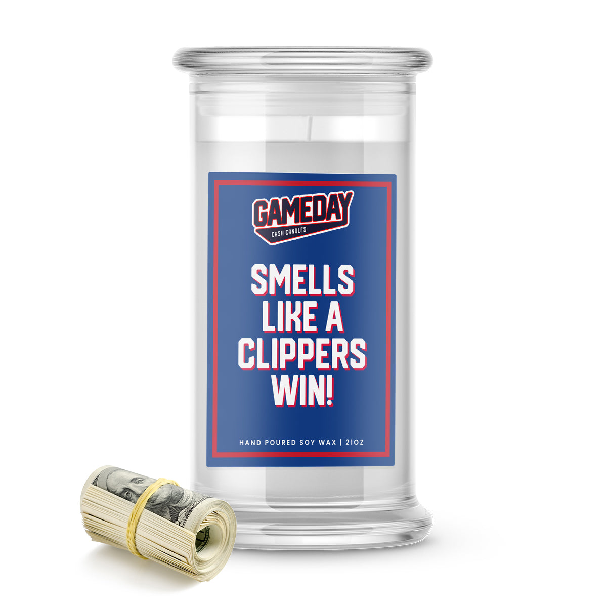 Los Angeles Clippers Game Day Cash Candles