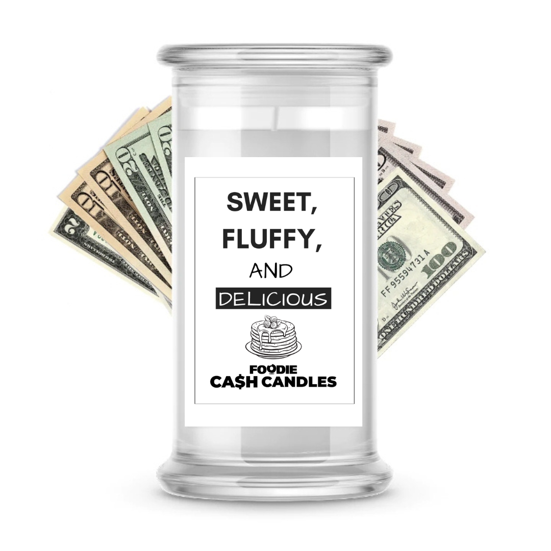 Sweet, Fluffy, and Delicious | Foodie Cash Candles