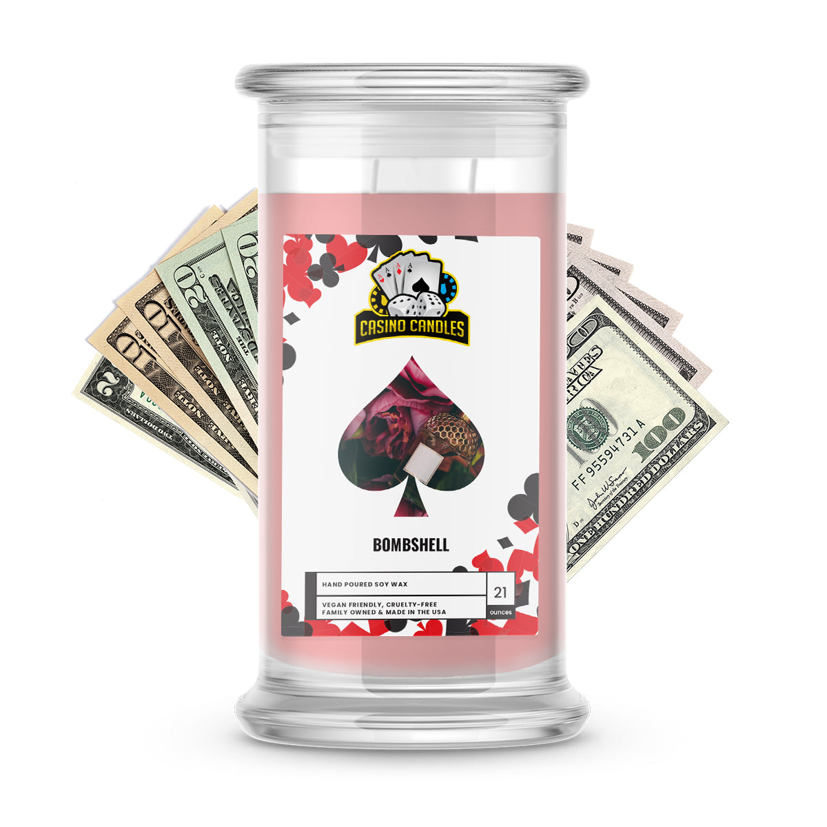 Bombshell | Cash Casino Candles