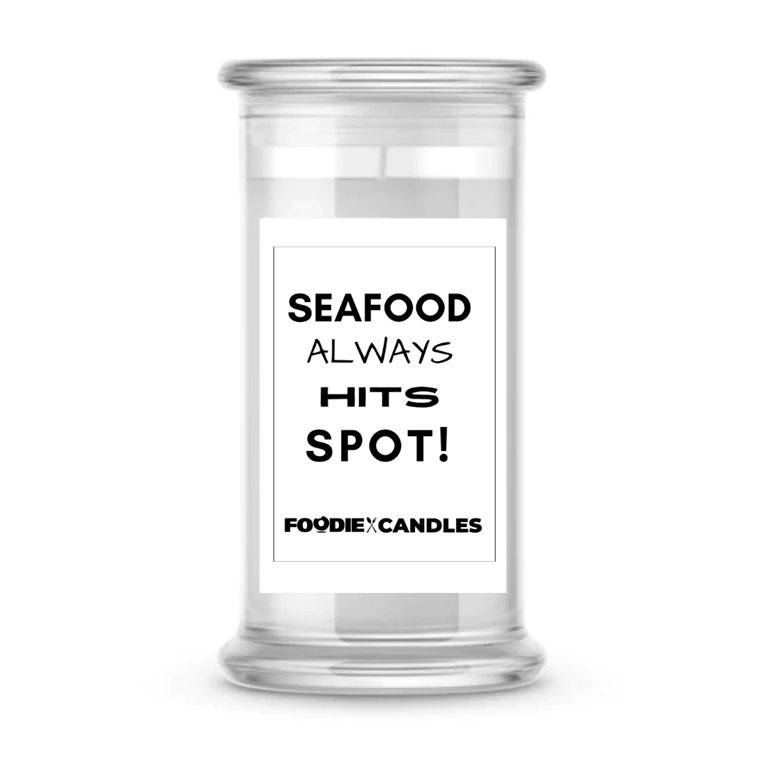 Seafood Always Hits Spot! | Foodie Candles