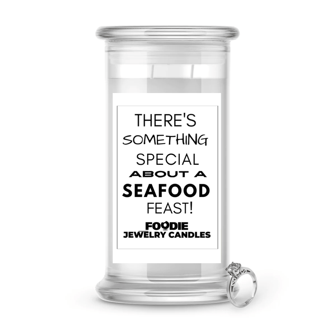 There's something special about a seafood feast! | Foodie Jewelry Candles