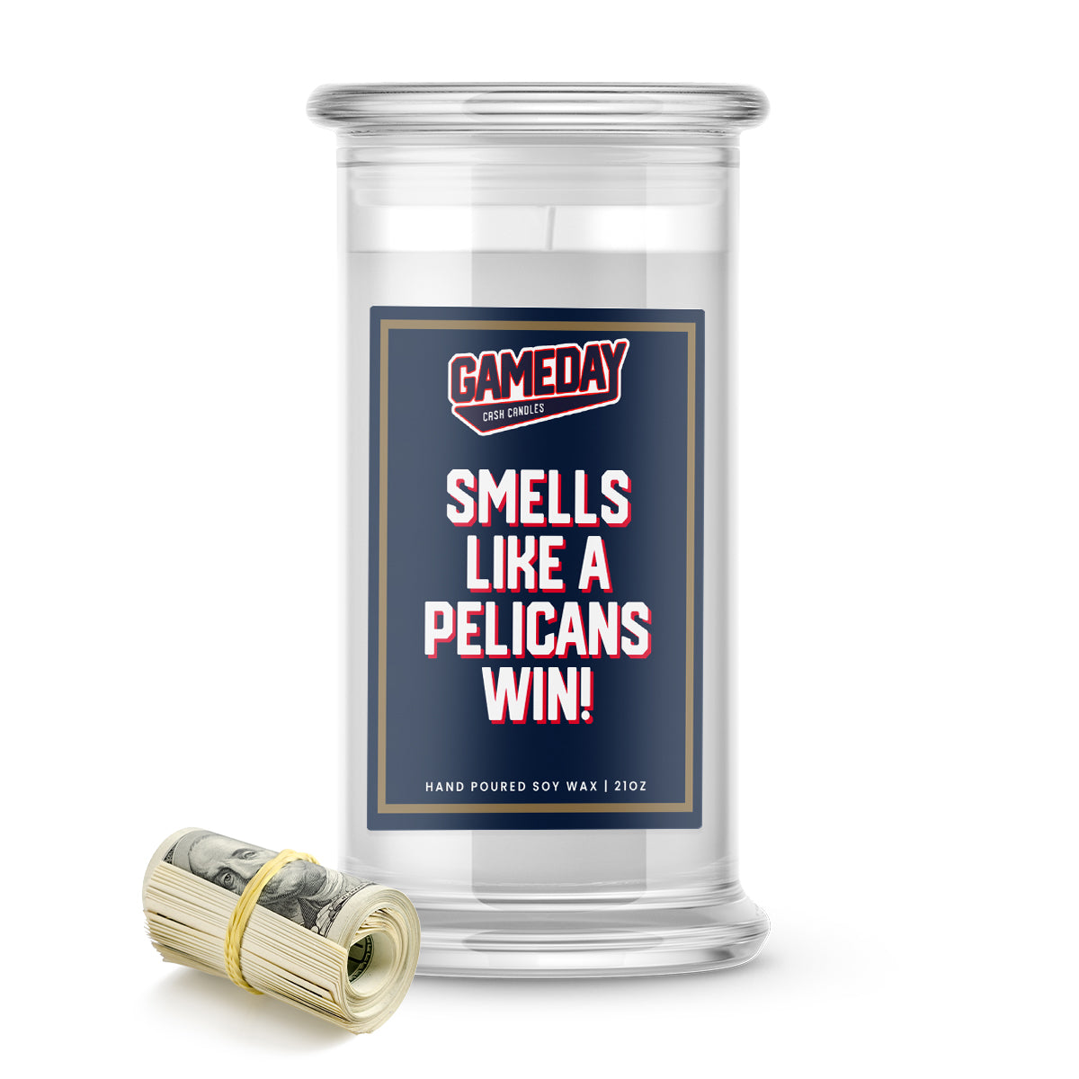 New Orleans Pelicans Game Day Cash Candles