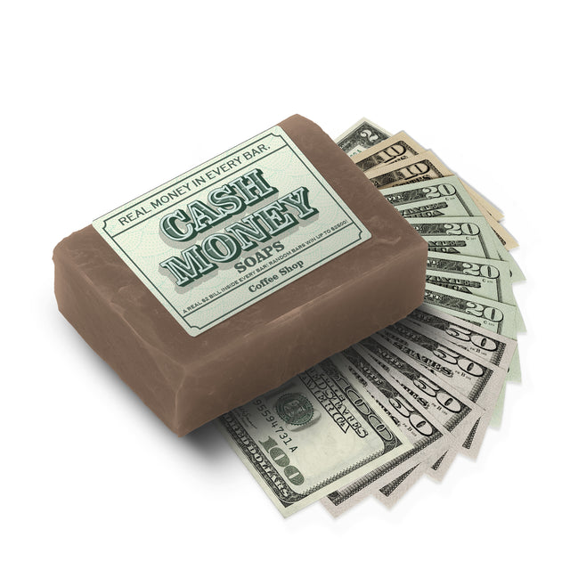 coffee shop money soap