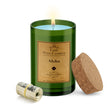 aloha wine bottle cash candle