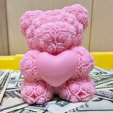 Teddy Bear Holding Heart Cash Wax Melt