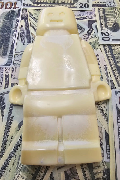 GIANT LEGO MAN CASH WAX MELT (WORLDS LARGEST)