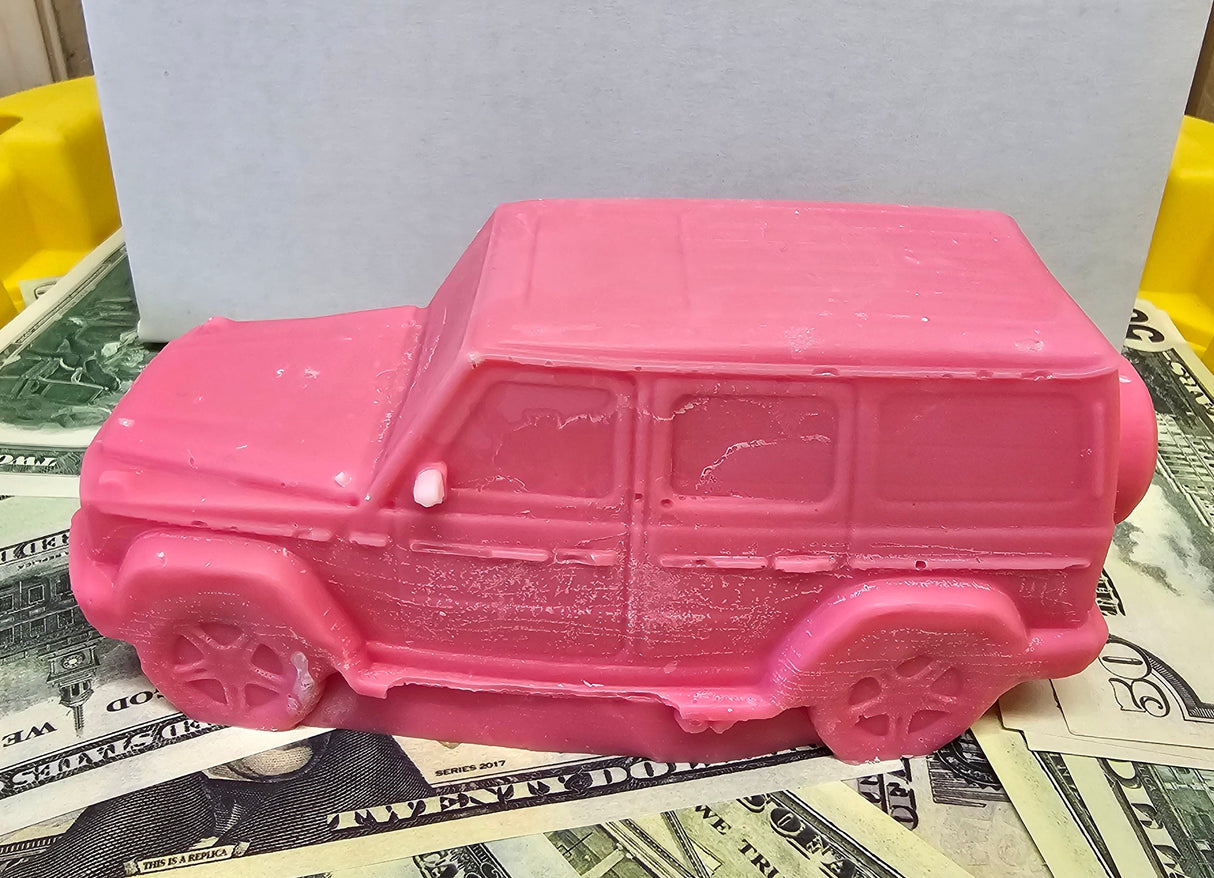 Giant Jeep Shaped Cash Wax Melt