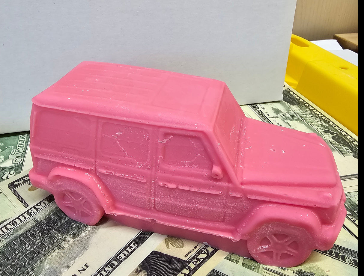 Giant Jeep Shaped Cash Wax Melt