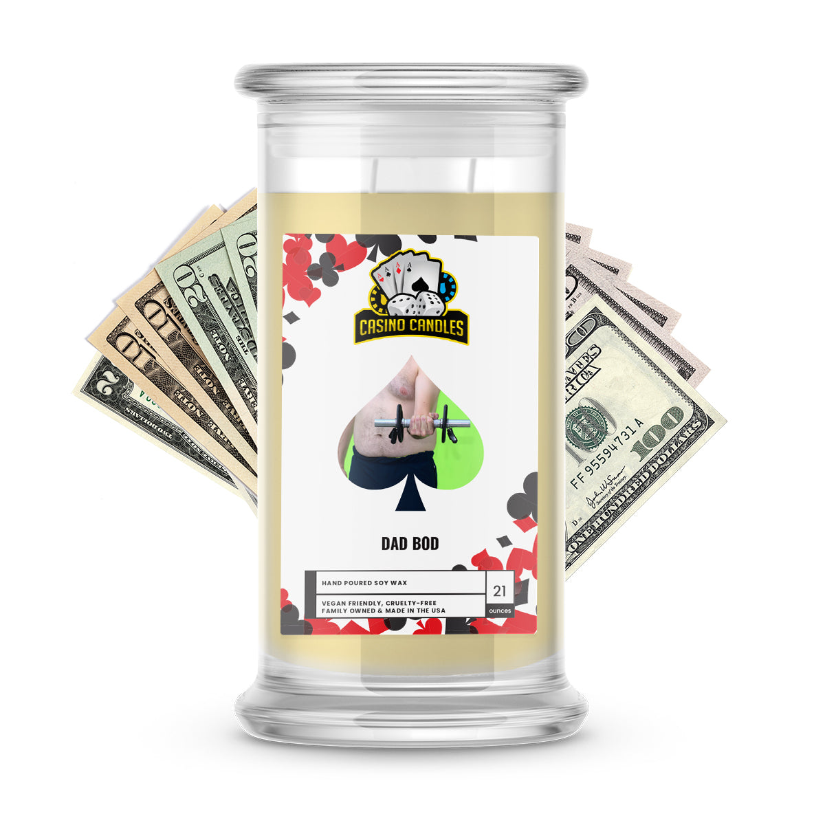 Dad Bod | Cash Casino Candles