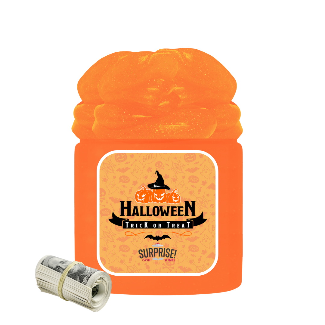 HALLOWEEN TRICK OR TREAT HALLOWEEN CASH SLIME