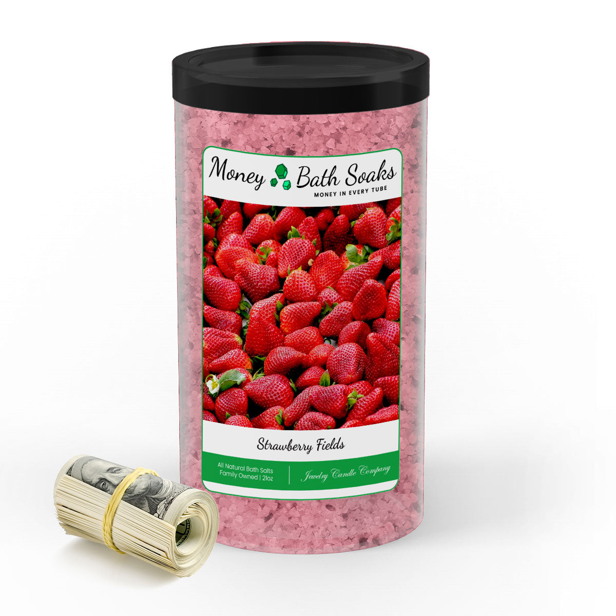 Strawberry Fields Money Bath Soaks