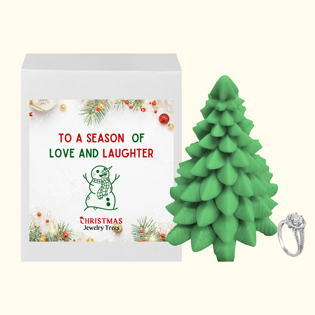 To a Season of Love and Laughter | Christmas Jewelry Tree