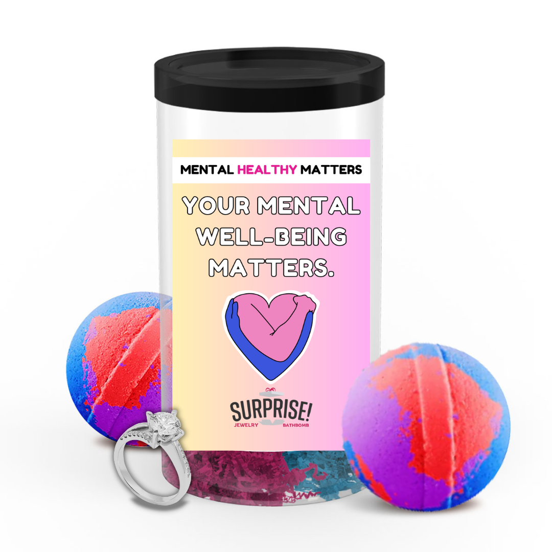 YOUR MENTAL WELL-BEING MATTERS | MENTAL HEALTH JEWELRY BATH BOMBS