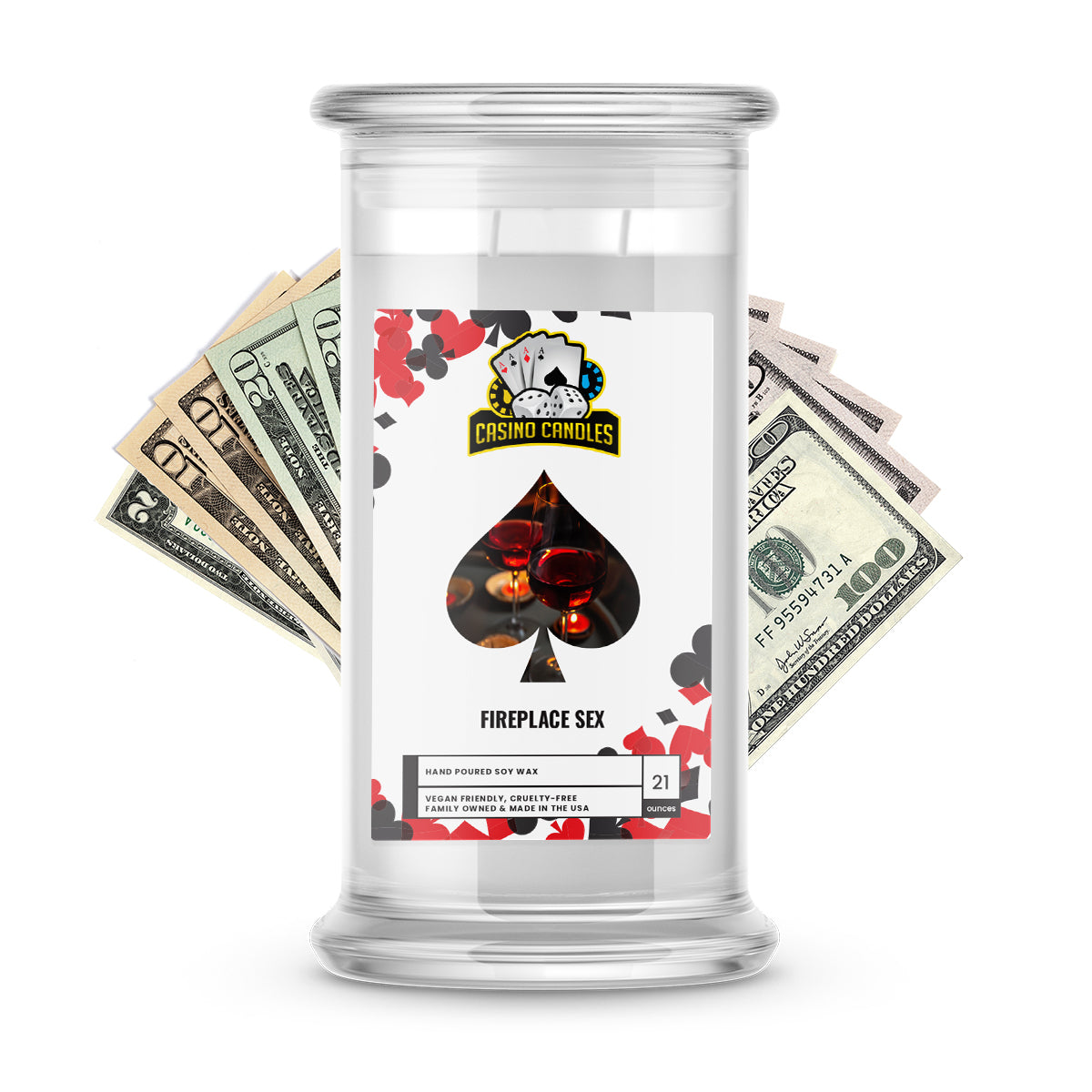 Fireplace Sex | Cash Casino Candles