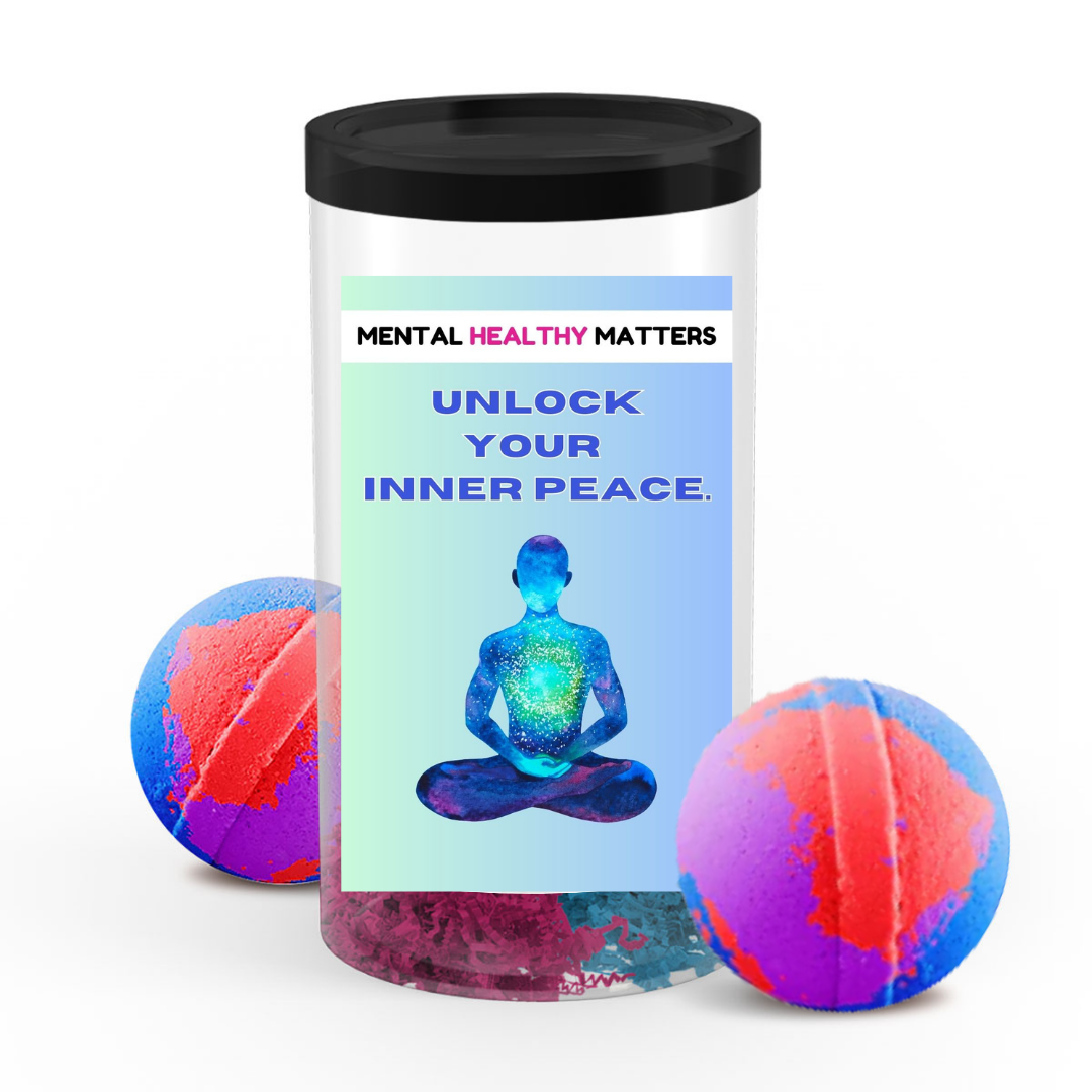 UNLOCK YOUR INNER PEACE | MENTAL HEALTH  BATH BOMBS