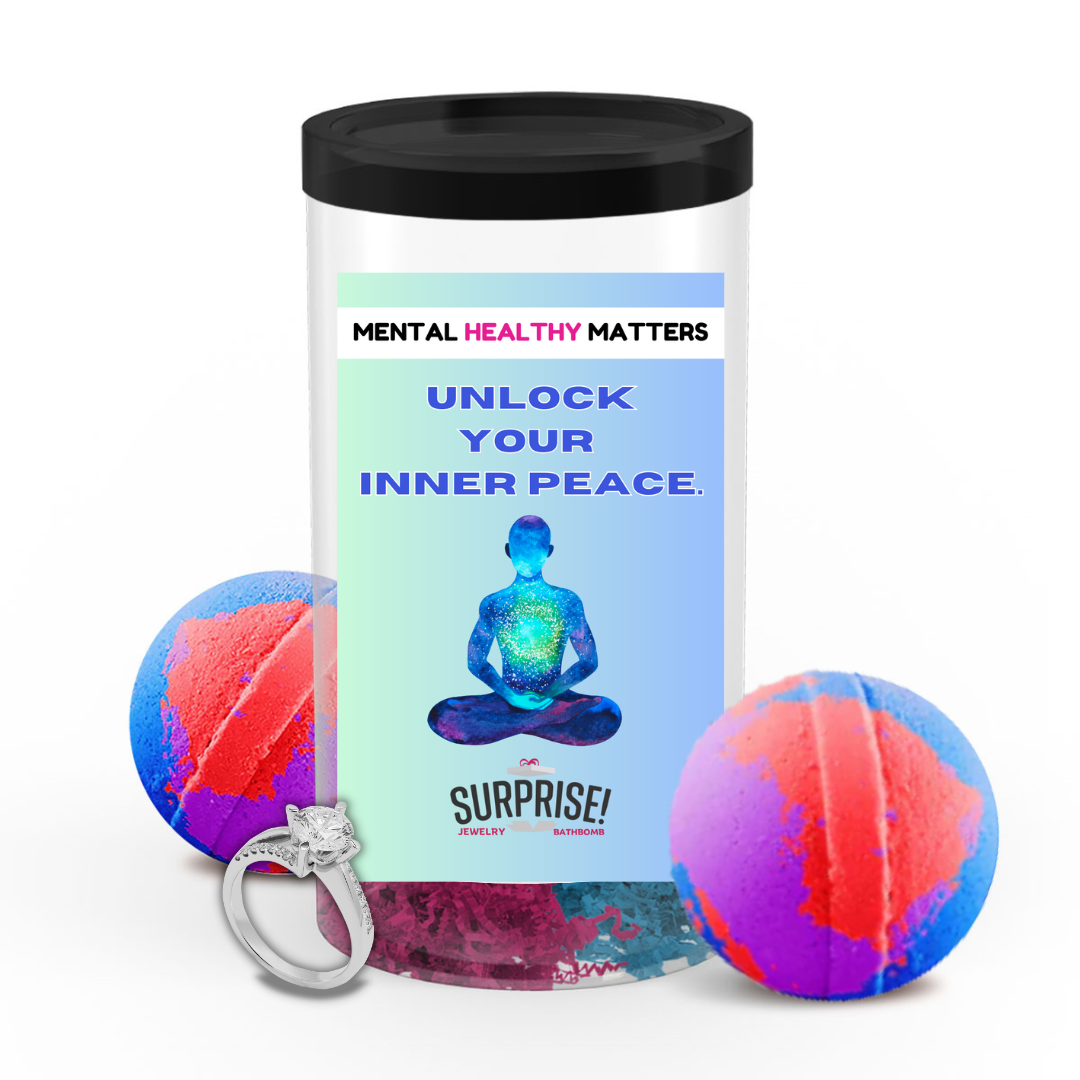 UNLOCK YOUR INNER PEACE | MENTAL HEALTH JEWELRY BATH BOMBS