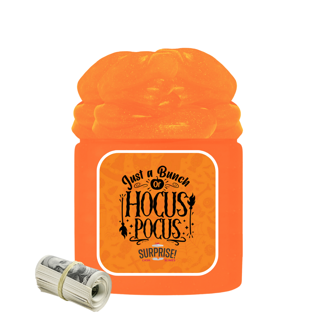 JUST A BUNCH OF HOCUS POCUS HALLOWEEN CASH SLIME