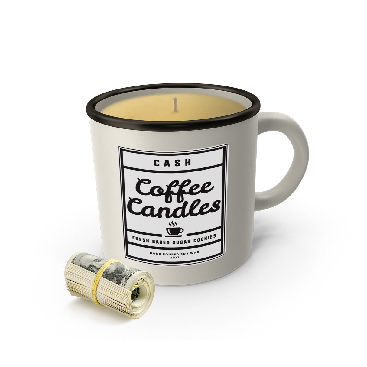 Fresh Baked Sugar Cookies Coffee Mug Candle