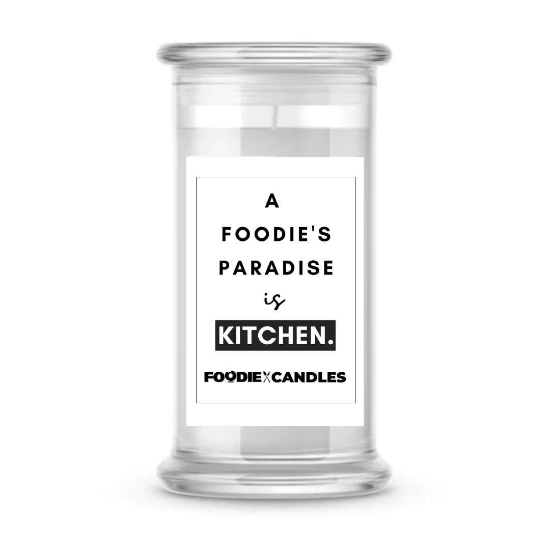 A foodies paradise is kitchen | Foodie Candles