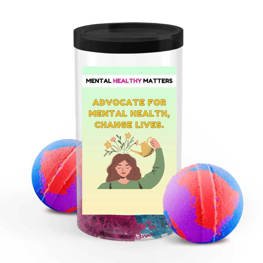 AVOCATE FOR MENTAL HEALTH, CHANGE LIVES | MENTAL HEALTH  BATH BOMBS