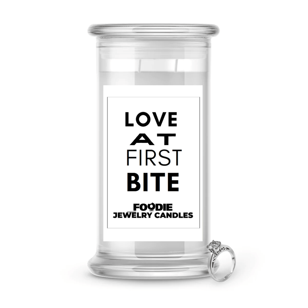 Love at first bite | Foodie Jewelry Candles