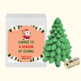 Cheers to a Season of Giving | Christmas Cash Tree