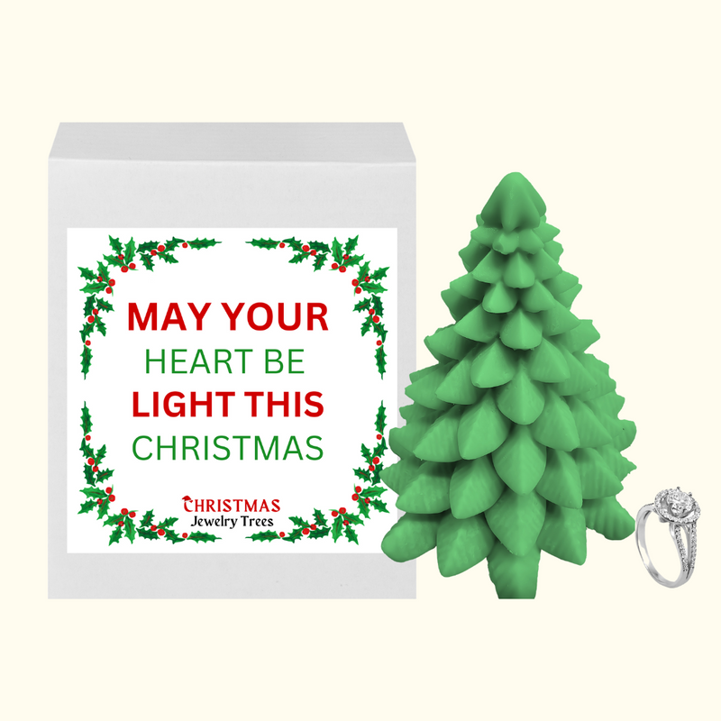 May Your Heart be Light  this Christmas | Christmas Jewelry Tree