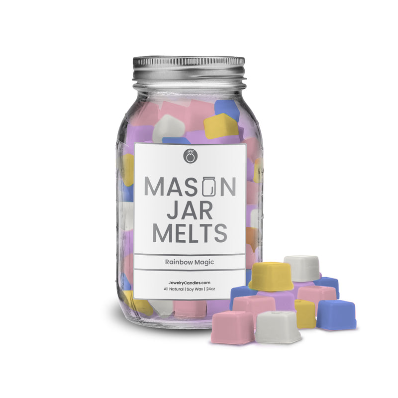 Rainbows Magic | Mason Jar Wax Melts