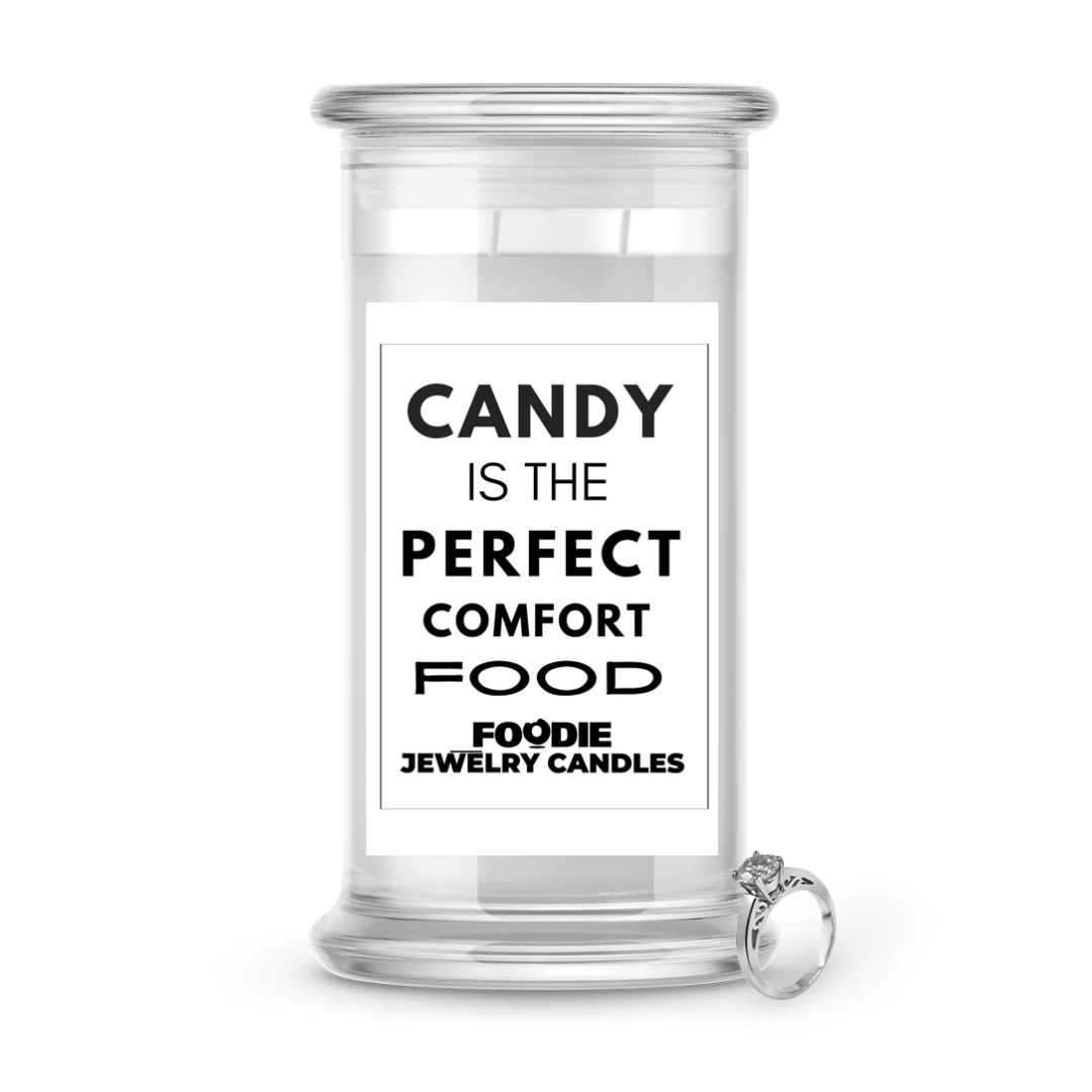 Candy is the perfect comfort food | Foodie Jewelry Candles