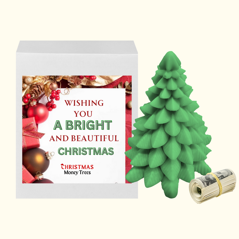 Wishing You a Bright and Beautiful Christmas | Christmas Cash Tree