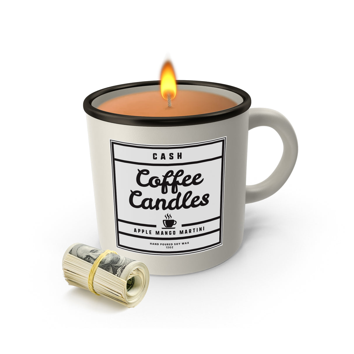 Apple Mango Martini Coffee Mug Candle