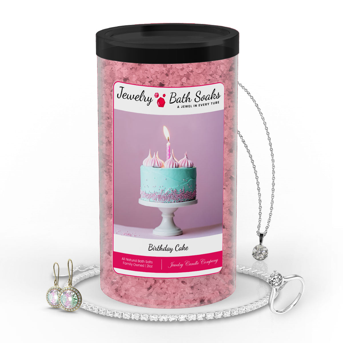 Birthday Cake Jewelry Bath Soaks