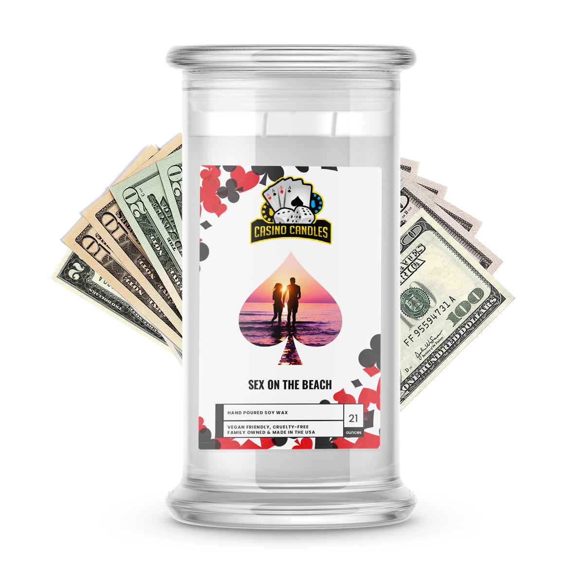 Sex On The Beach | Cash Casino Candles