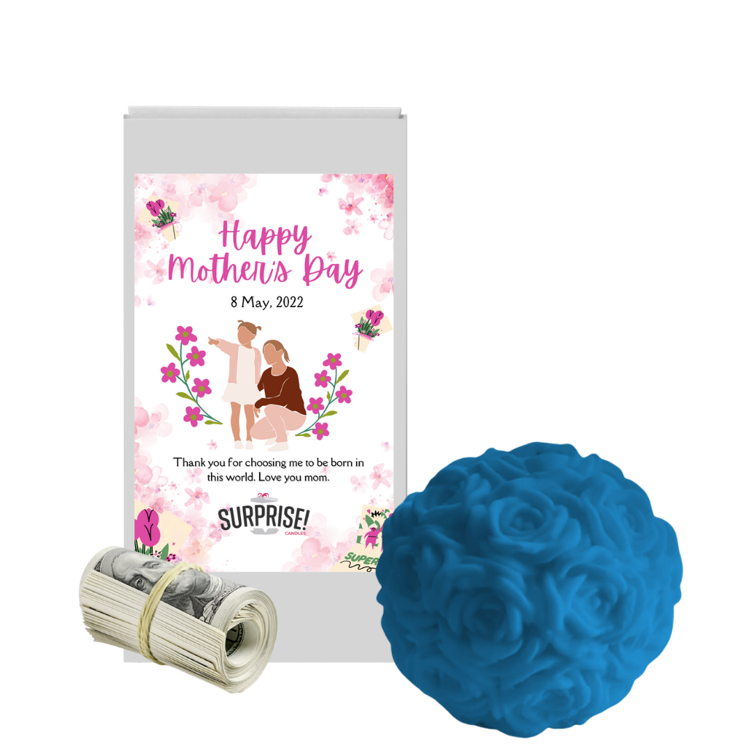 happy Mother's Day | Rose Ball Cash Wax Melts