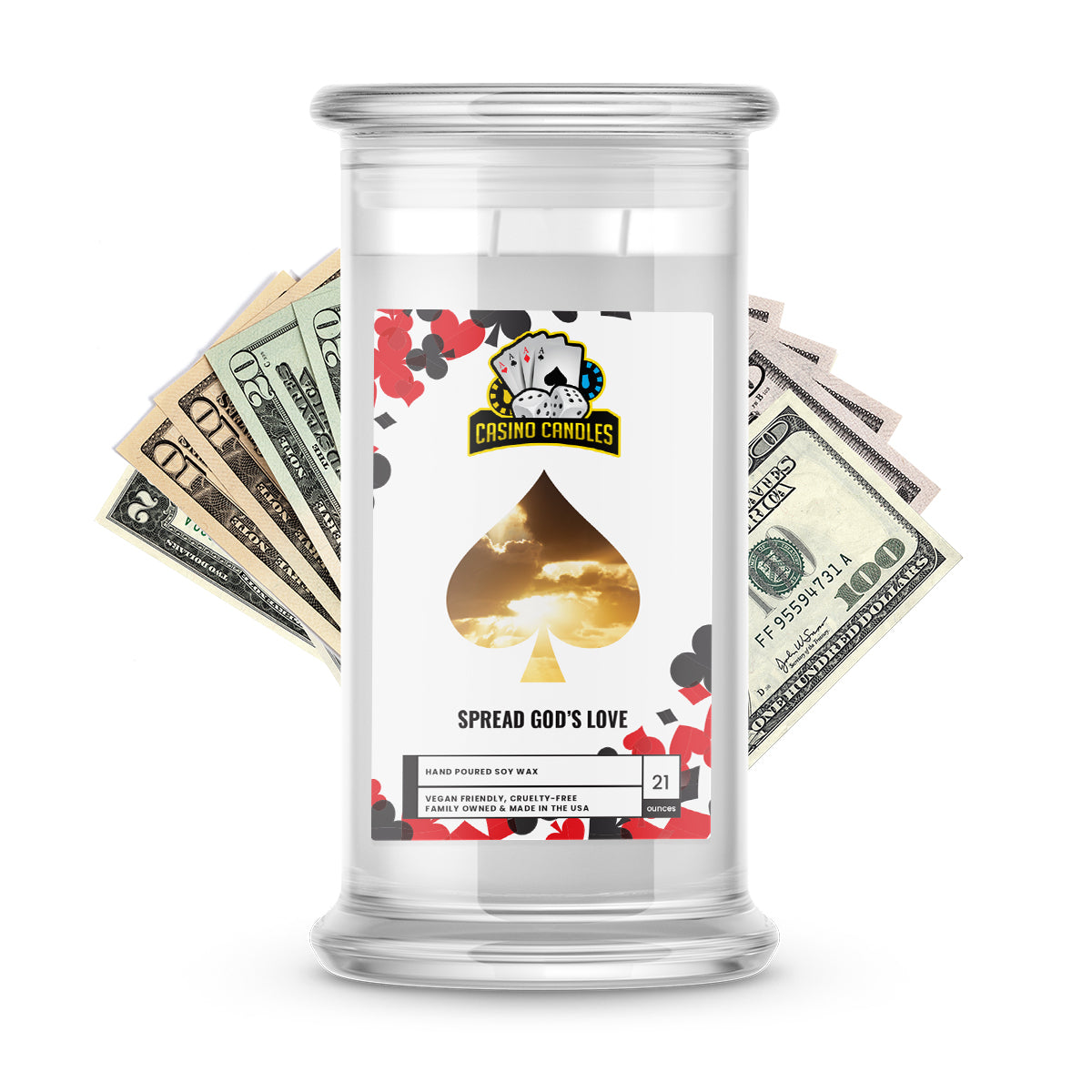 Spread God's Love | Cash Casino Candles