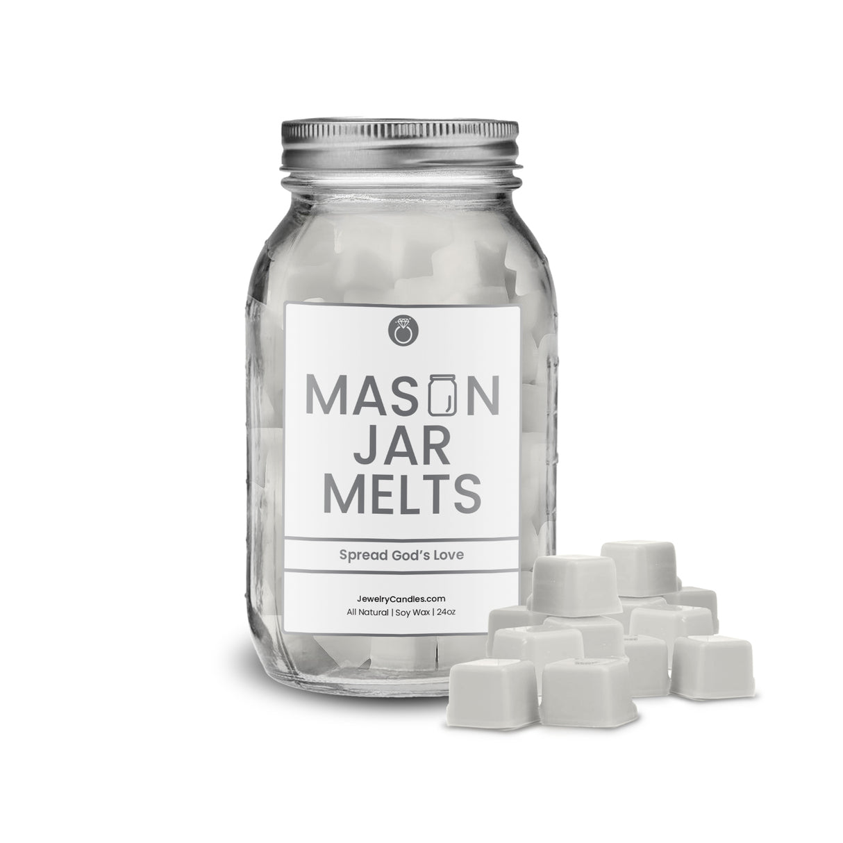 Spread god's love | Mason Jar Wax Melts