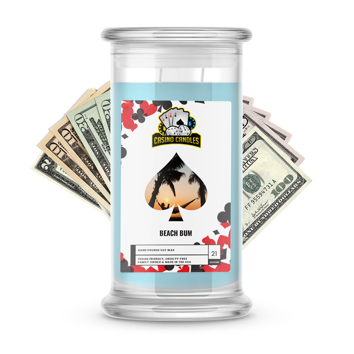 Beach Bum | Cash Casino Candles