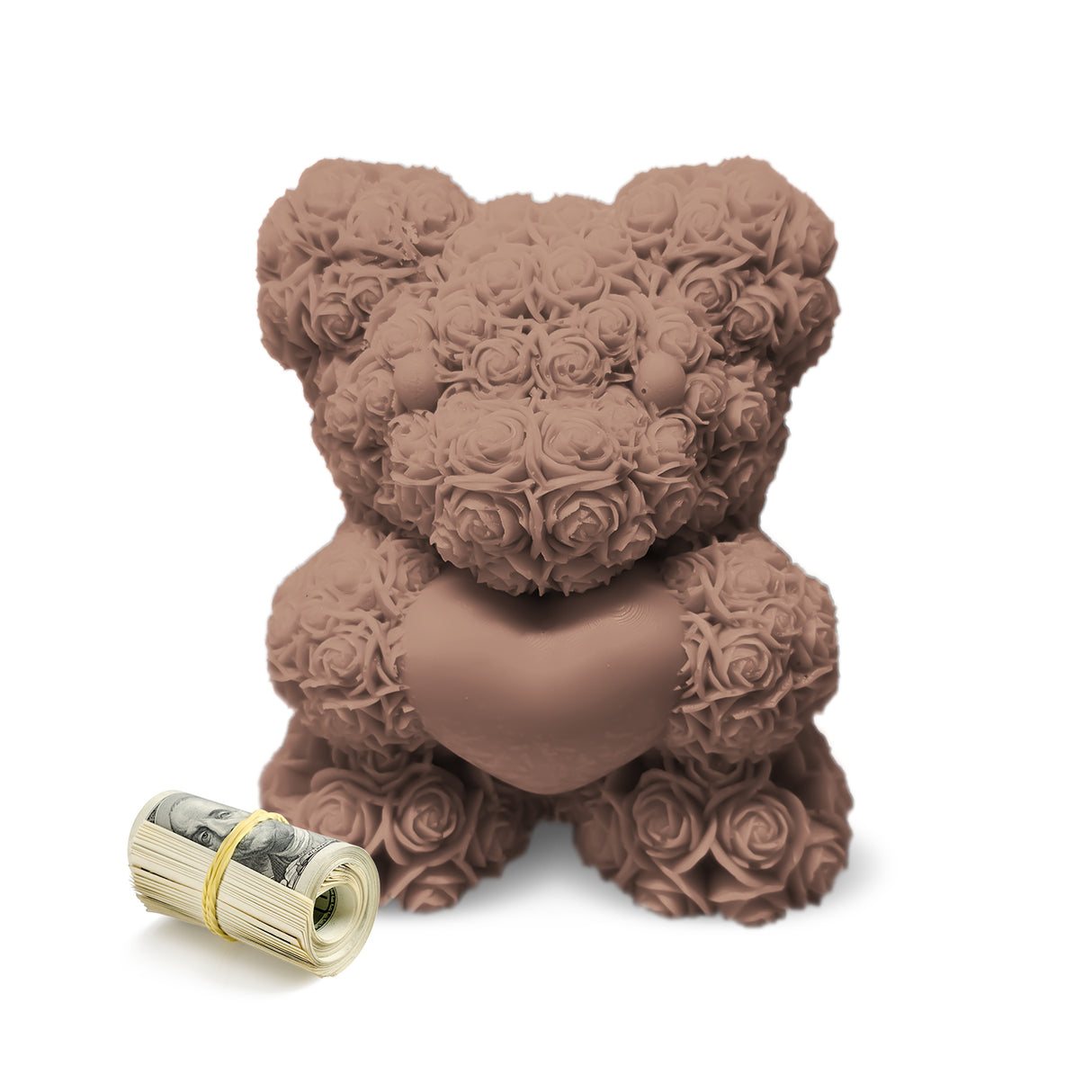 Teddy Bear Holding Heart Cash Wax Melt