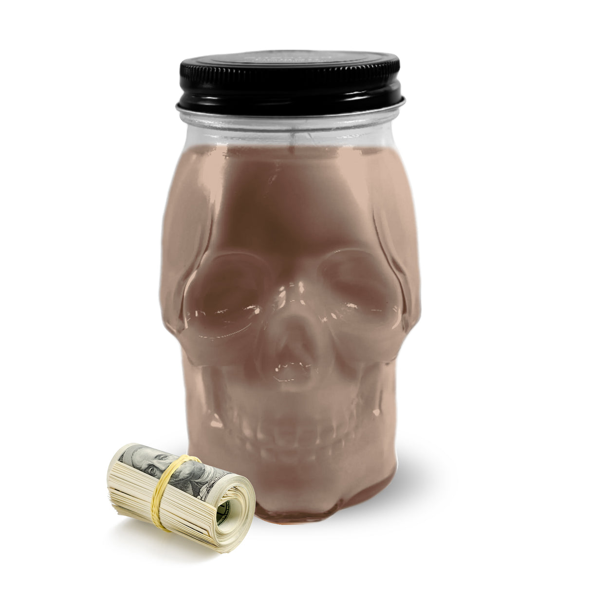 SKULL CASH CANDLE