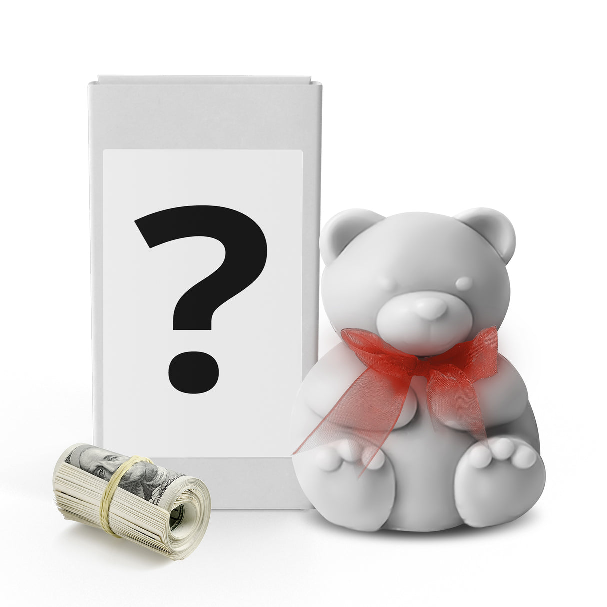 MYSTERY SCENT GIANT TEDDY BEAR CASH WAX MELTS