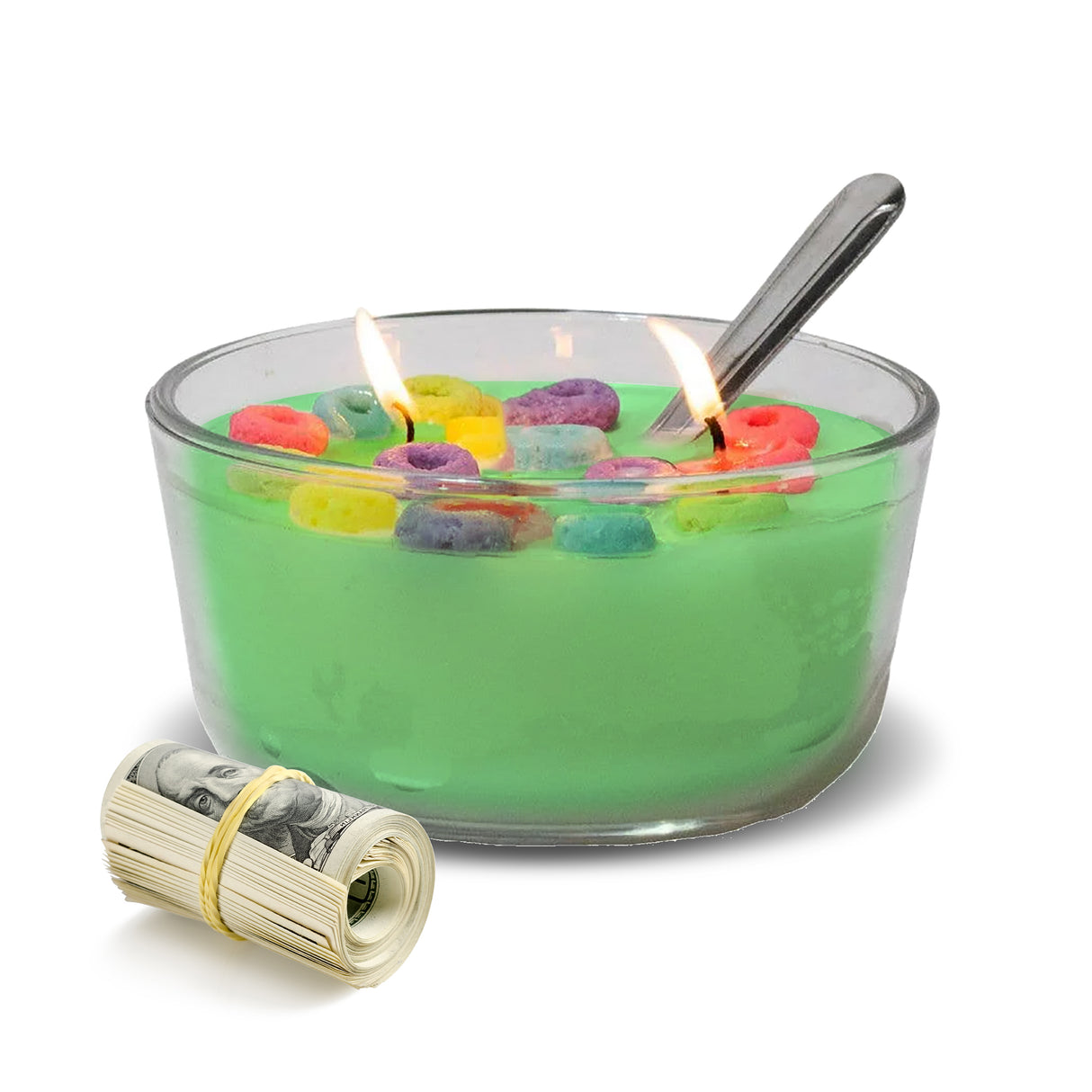 Jamaican Me Crazy Cereal Cash Candles