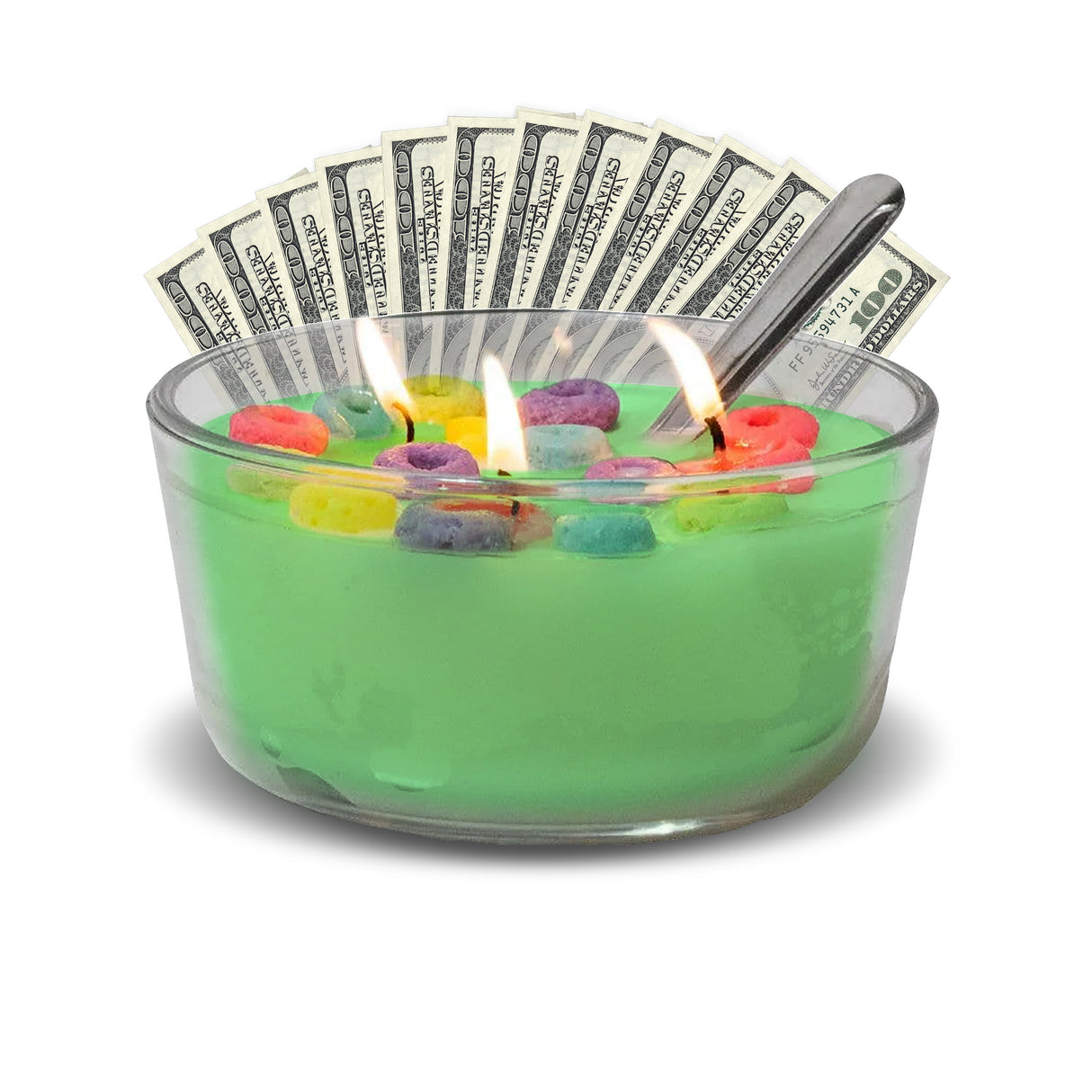 Jamaican Me Crazy Cereal Bowl Cash Luxury Candles