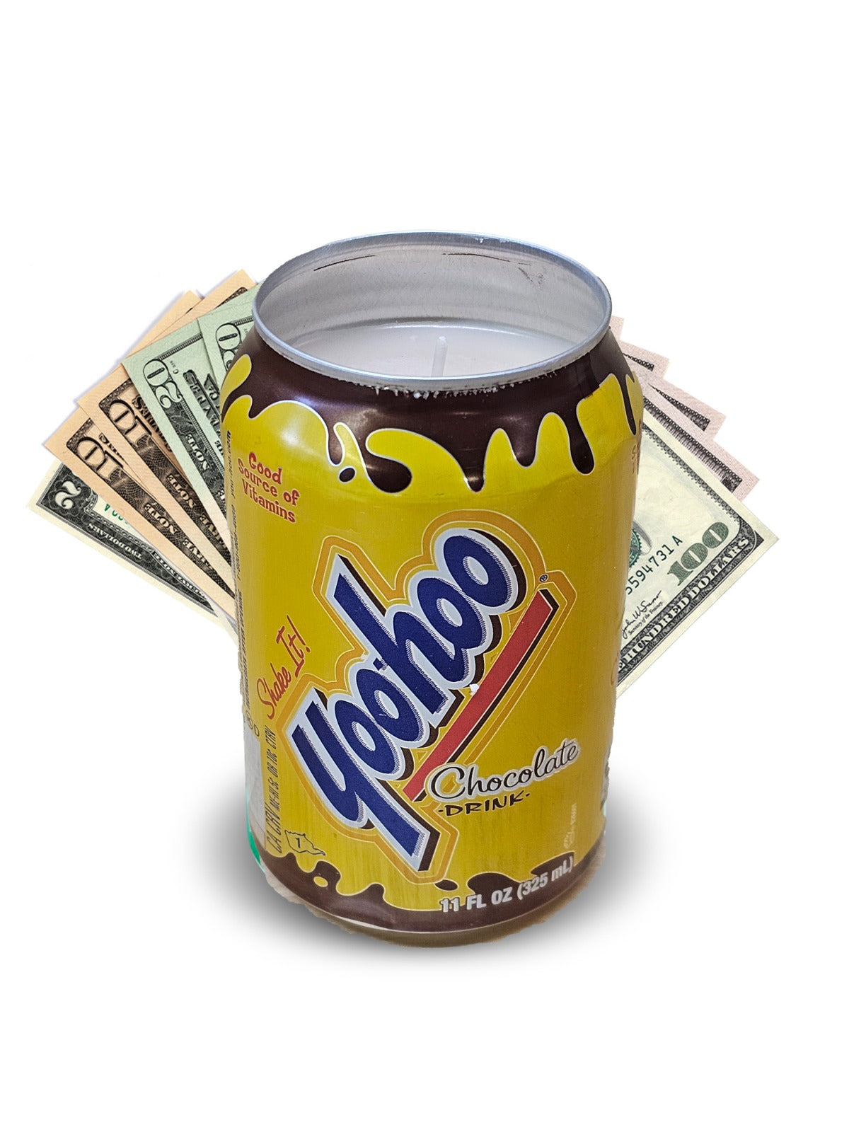 yoohoo cash candle