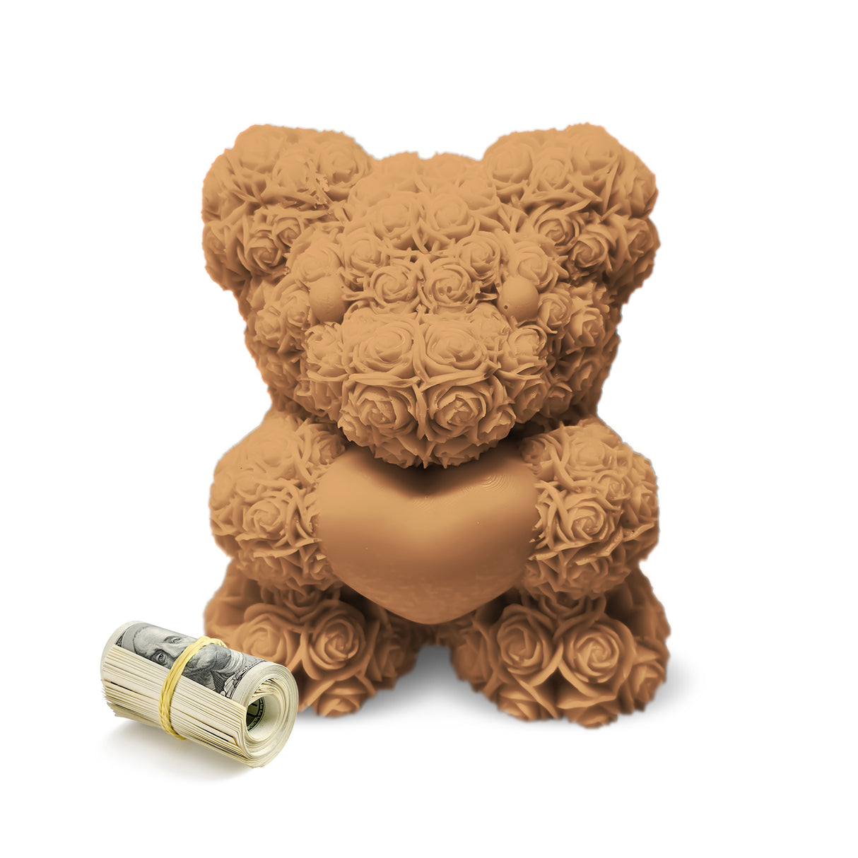 Teddy Bear Holding Heart Cash Wax Melt