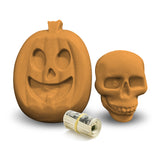 (HALLOWEEN BUNDLE) Giant Pumpkin and Skull Cash Wax Melt Bundle