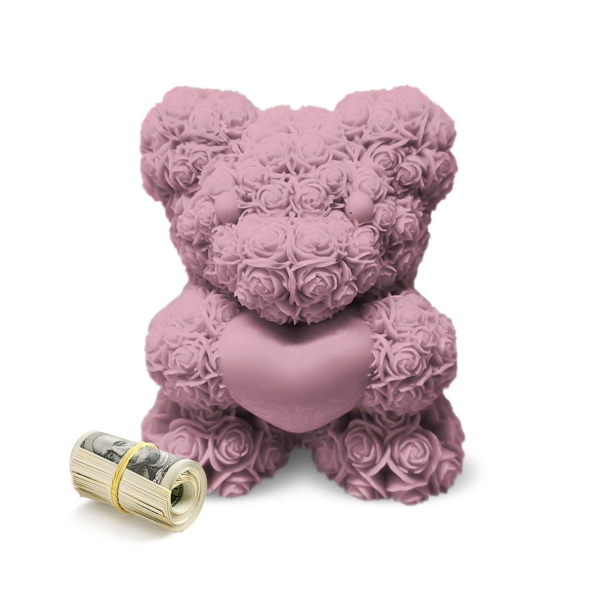 Teddy Bear Holding Heart Cash Wax Melt