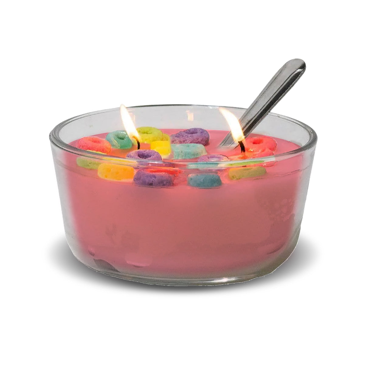 Fresh Cut Roses Cereal Bowl Candles